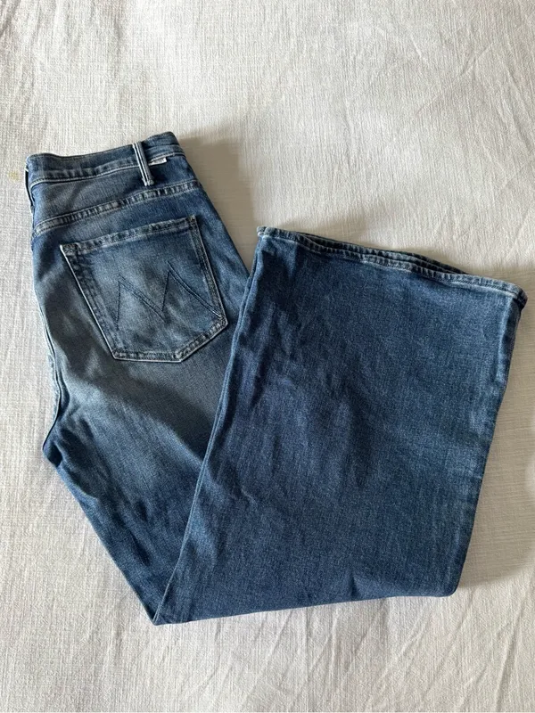 Mother The Hustler Roller Ankle Jeans, 31 - Image 4