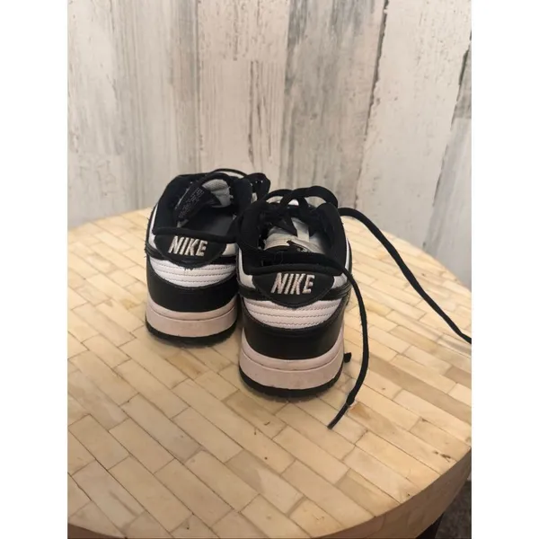 Nike Dunk Low Panda Black White Womens Size 6.5 Sneakers Shoes - Image 5