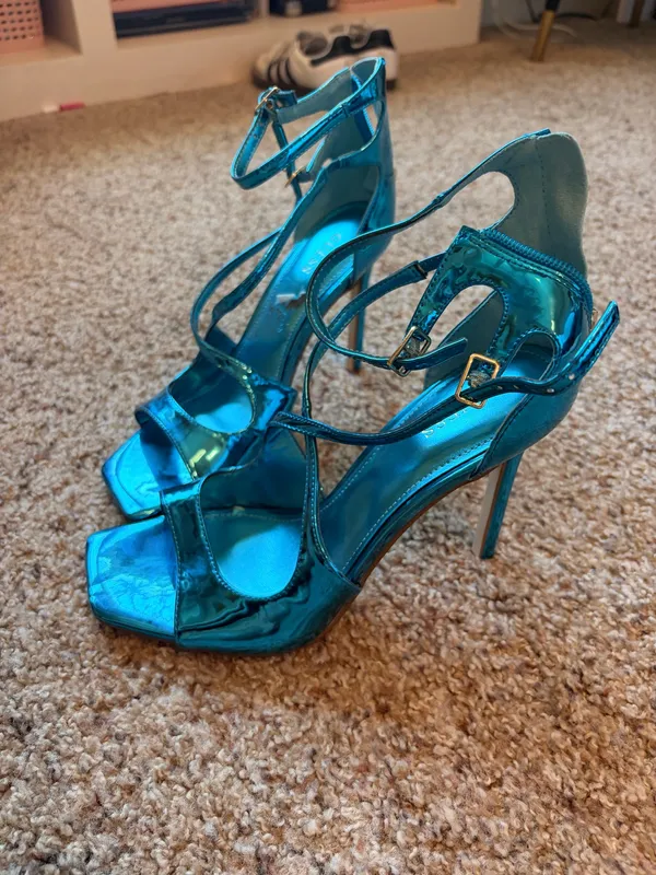 Guess Blue High Heels - Image 2