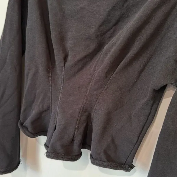 Pilcro Anthropologie Corset Sweatshirt Sweater Small Organic Cotton #1000 - Image 4