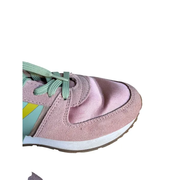 Tretorn Loyola Retro Sneakers Pink Sage Colorblock Women's 7.5 - Image 7