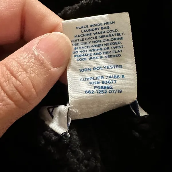 Arizona Jena Co women's size large black knit sweater - Image 4