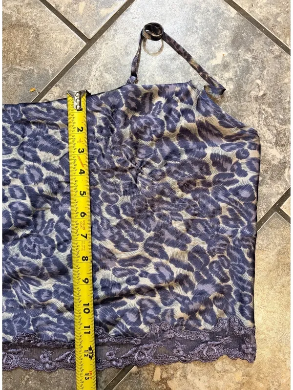 Vintage Y2K Victoria’s Secret Animal Print Cami Pajama Pants Set Lace - Image 4