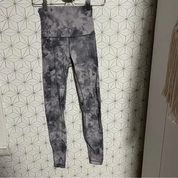 Lululemon Align Super High Rise Pant 28" Diamond Dye Diamond Dye Star Pitch Grey - Image 5