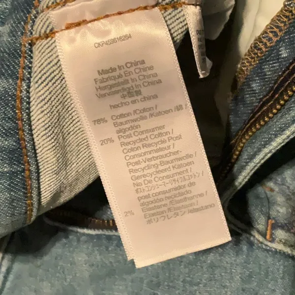 Madewell Light-Wash Curvy Stovepipe Jeans Sz. 29 - Image 3