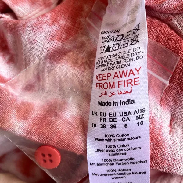 NWT Nasty Gal Tie Dye Lightweight Romper Pink 100% Cotton Summer US Size‎ 6 - Image 6