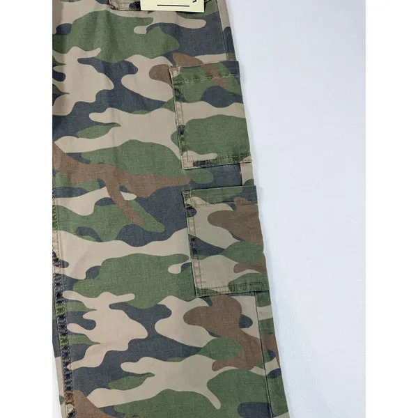 No Boundaries Women's XXS 00 Camo Cargo Wide Leg High Rise Pants NWT - Image 12
