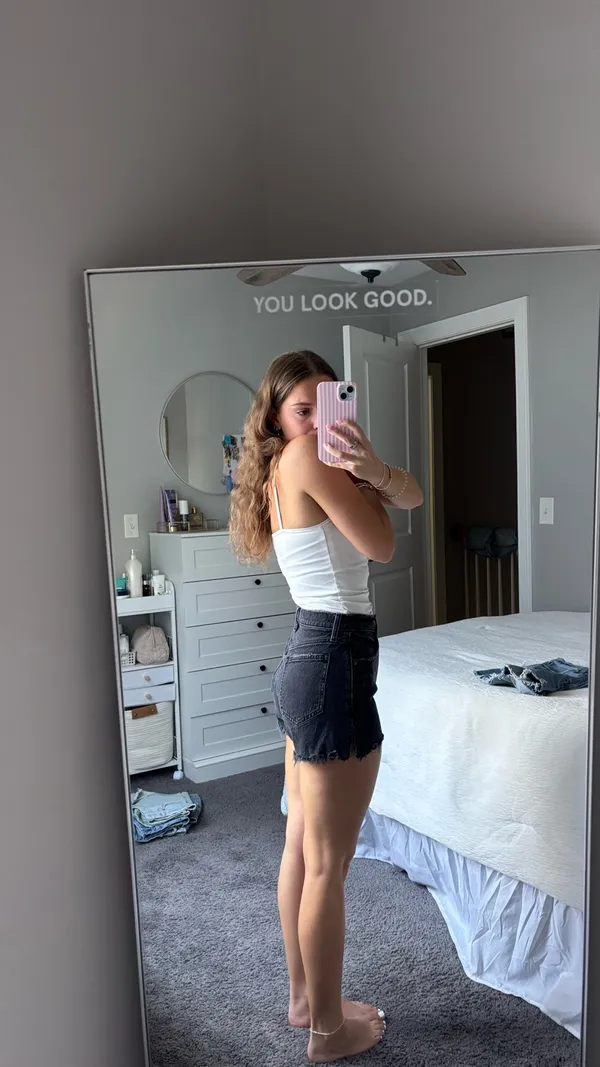 Abercrombie Curve Love The Mom Shorts High-Rise - Image 5