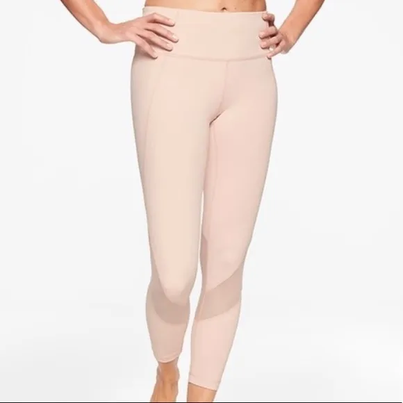 Athleta Eclipse 7/8 Tight High Rise Mesh Leggings - Image 2