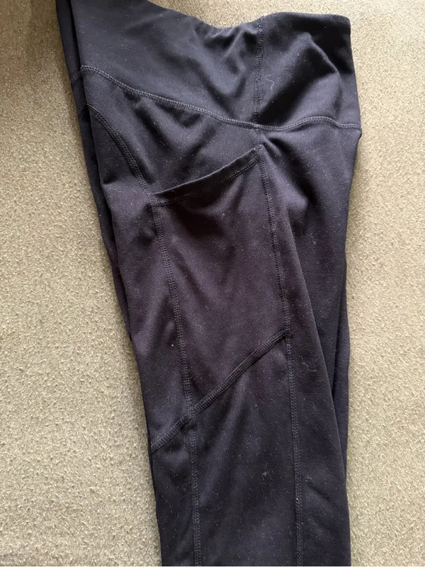 Yogalicious Black High-Rise Performance Leggings - Image 5