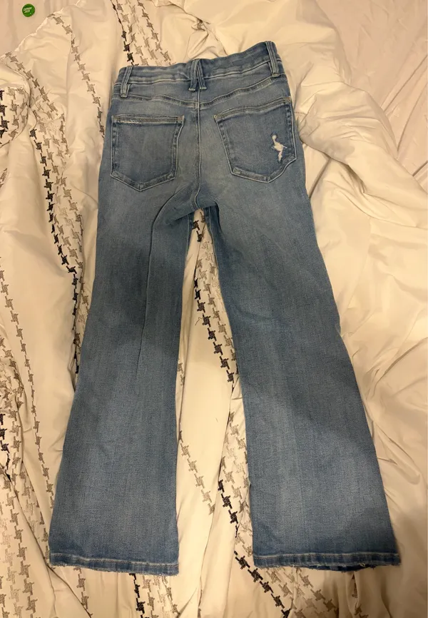 Good American Jeans Crop Mini Boot - Image 2
