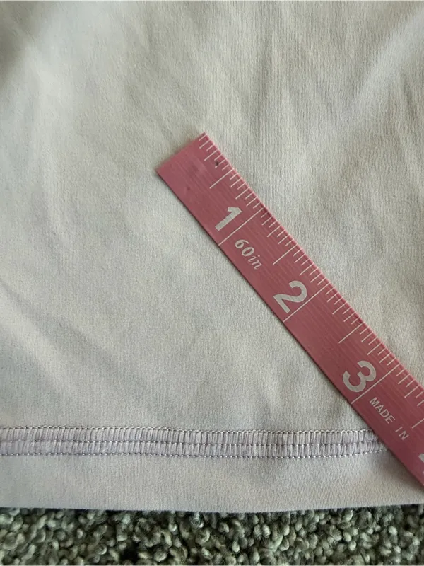 Offline by Aerie Real Me High Waisted Pocket Bike Shorts Pink Large - Image 8