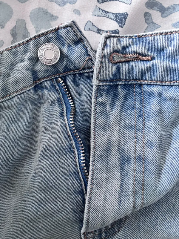 Shein Denim Skirt Mini - Image 4