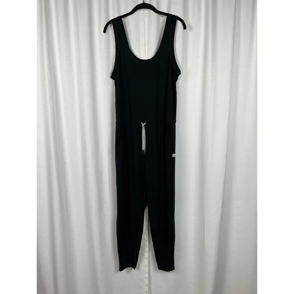 Vuori Black Lux Harem Jumpsuit Sz.M - Image 4