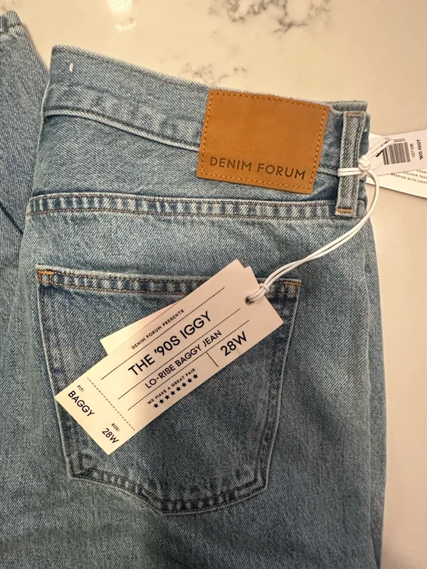 Aritzia Denim Forum Low-Rise 90s Iggy Baggy Jeans - Image 2