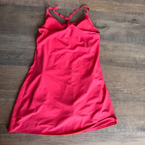 Outdoor Voices The Exercise Dress Pink Activewear Bodysuit Liner OV114W Large - Image 2