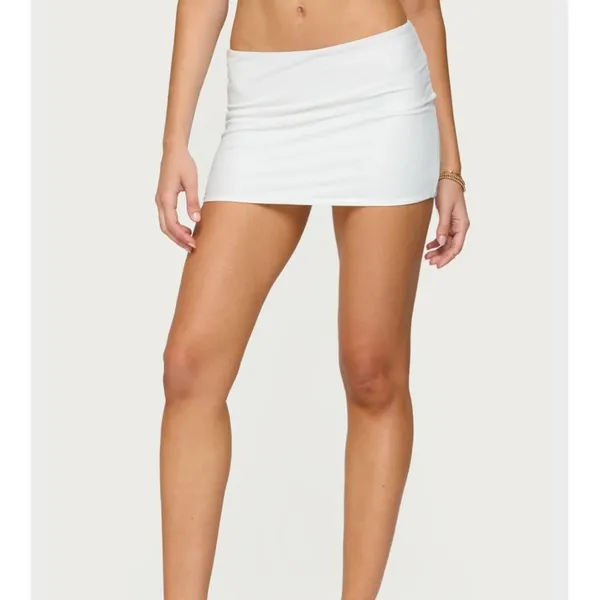 Edikted White Mini Skirt size S NWT - Image 4