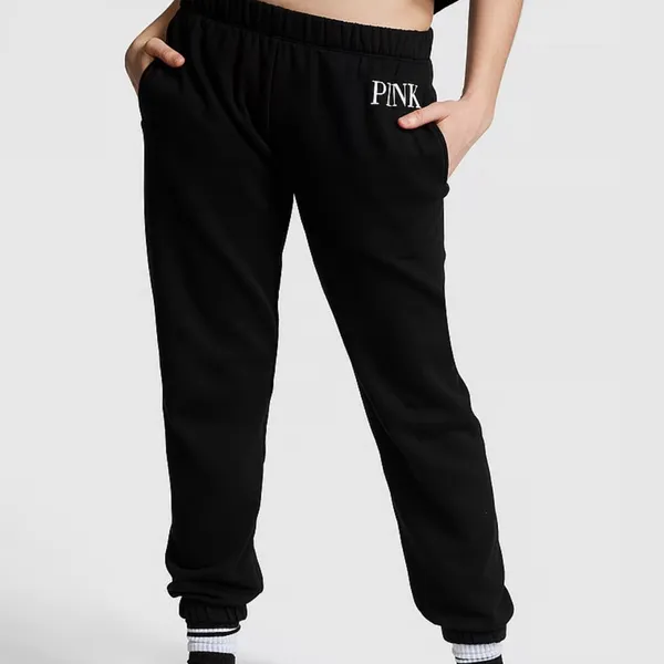 PINK - Victoria's Secret New EVERYDAY FLEECE CLASSIC SWEATPANTS‎ - Image 4
