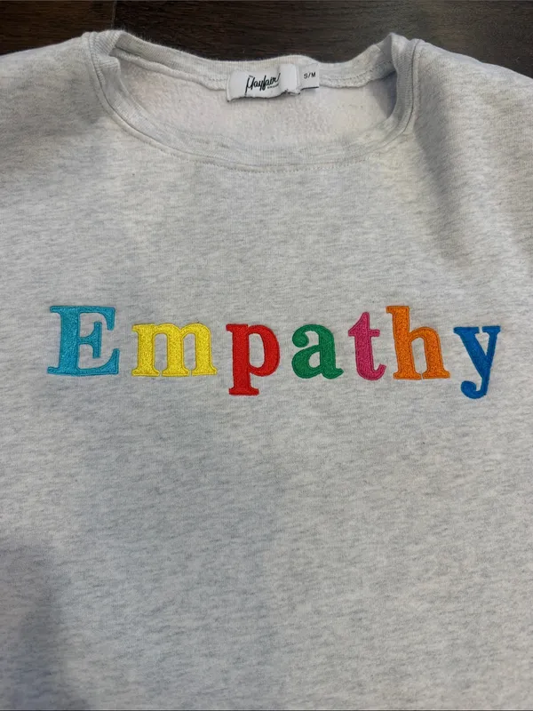 The Mayfair Group “Empathy” Crewneck Sweatshirt Small/Medium - C11-443 - Image 4