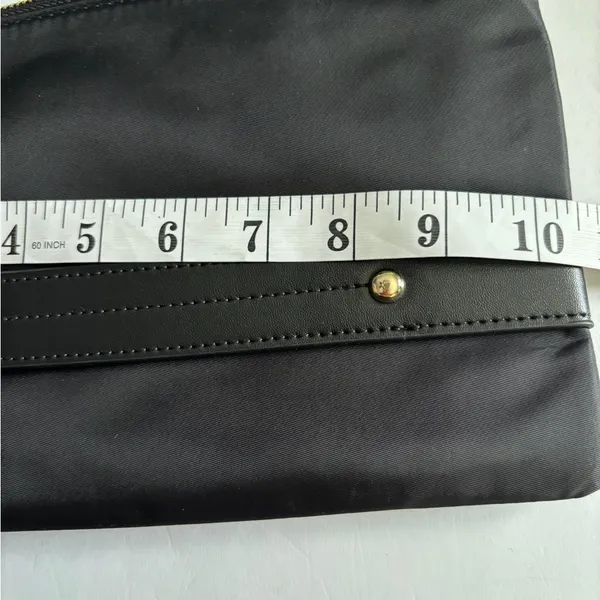Source Unknown Black Clutch with Gold Accents - Image 4