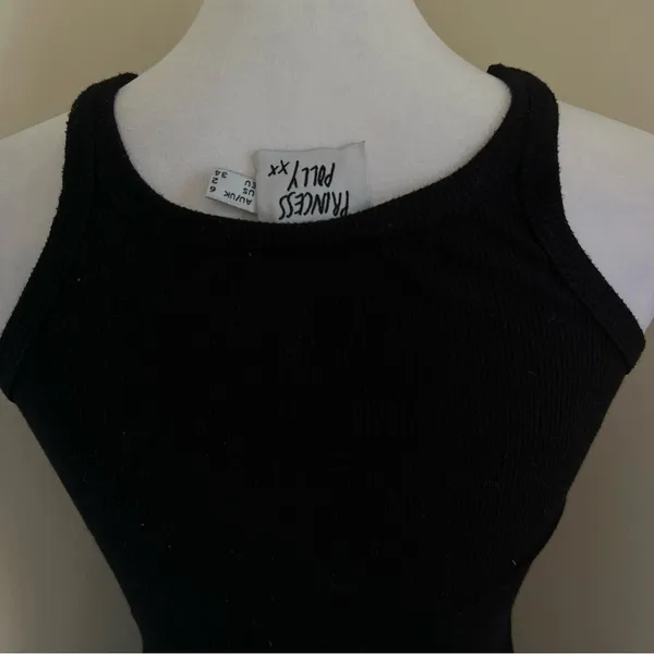 Princess Polly Black‎ Mini Dress bodycon size 6 - Image 4