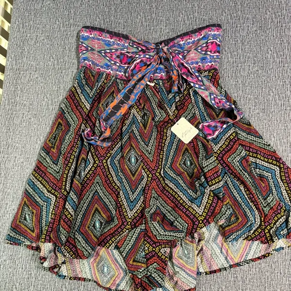 Free People Elowen Strapless Romper - Image 7