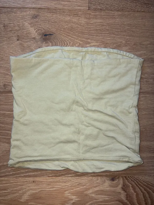 hollister sage green tube top xs - Image 2