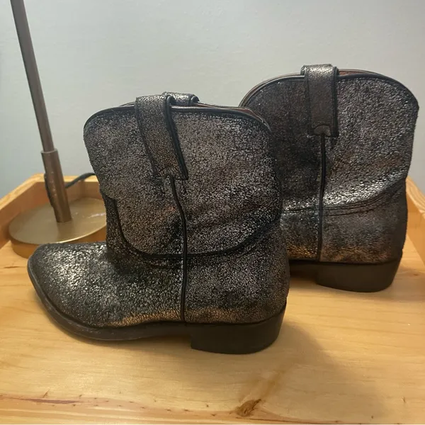 FRYE Women's Billy‎ Short Boot Gold!7 - Image 3