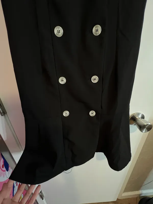Vest dress Black - Image 5