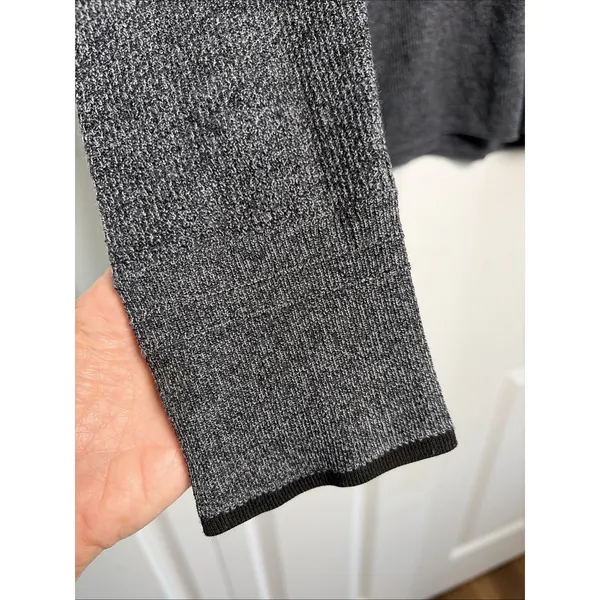 Rag & Bone Merino Wool Sweater Womens Size S Grey Long Sleeve Crew Neck Knit Top - Image 2