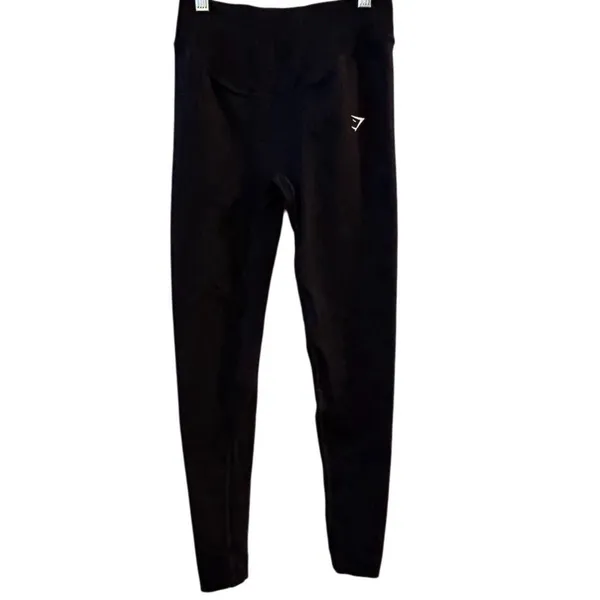 Gymshark Women's‎ Black Seamless Training Leggings Size S Activewear - Image 2