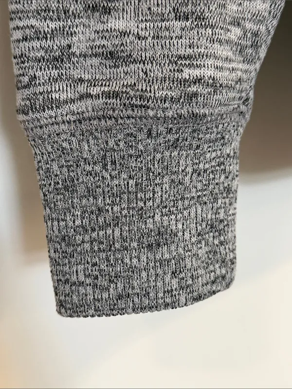 90 Degrees by Reflex Women's Gray Marled Pullover Sweatshirt - Image 3