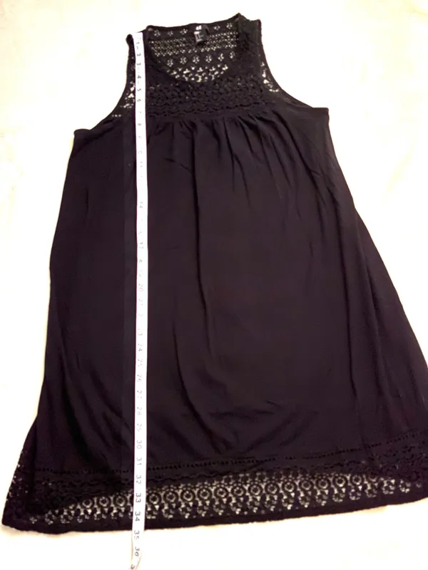 H&M Dress Black Mini - Image 2