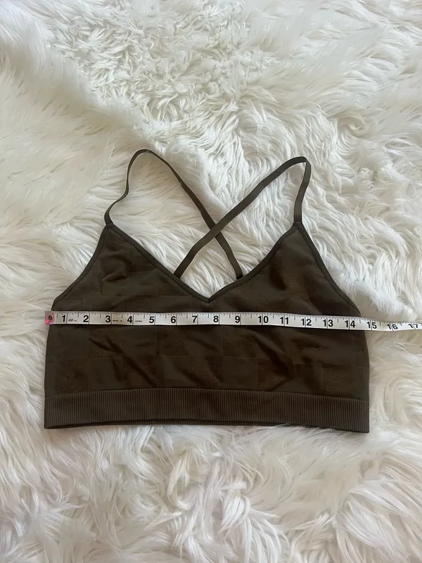 Good American Seamless Crossback Bralette  - Image 5