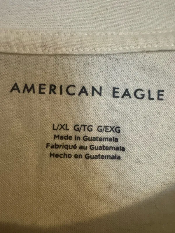 American Eagle oversized Butterfly Graphic Tee - Image 3