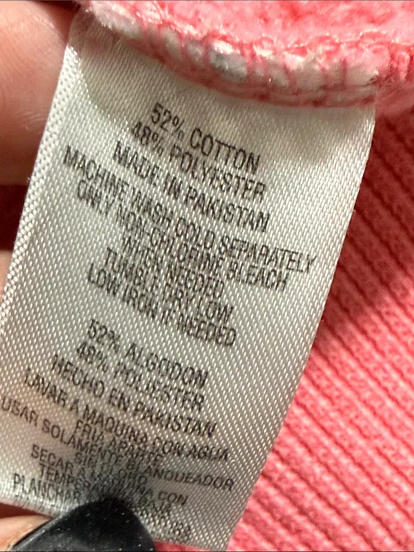 Pacific & Co. size medium pullover sweater Key West Florida coral salmon color - Image 8
