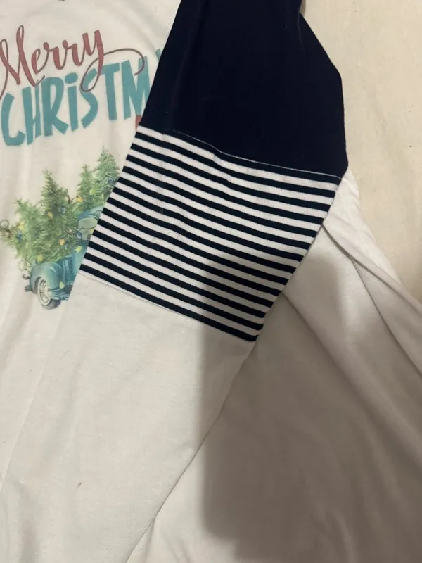 Merry Christmas shirt White Size M - Image 6
