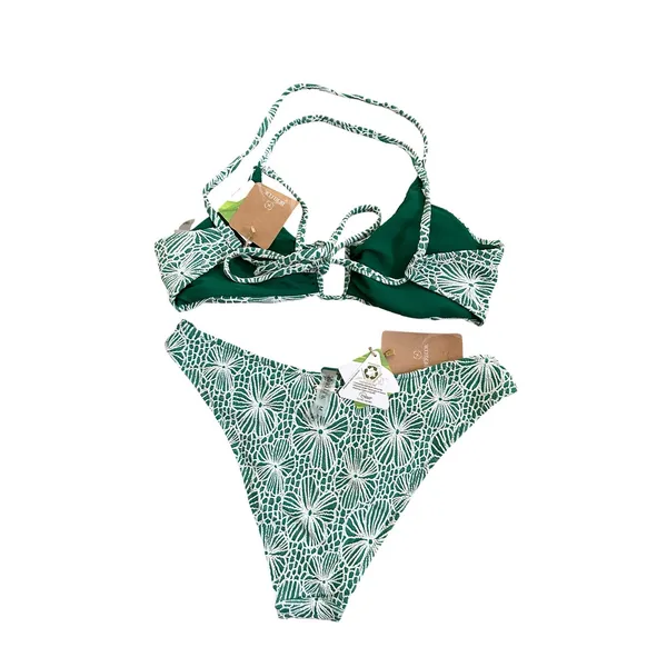 Berlook Green Floral Jacquard U - Image 4
