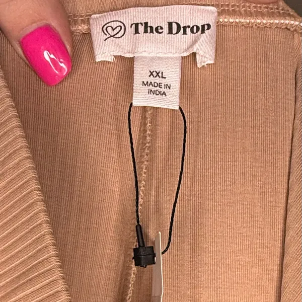 The Drop Classic Tan Women's Pants Size XXL - Image 3