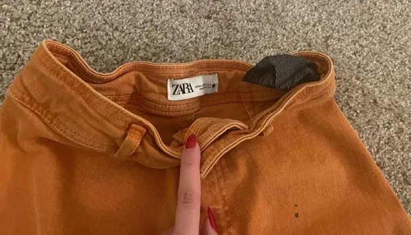 ZARA Orange Marine Jeans - Image 3