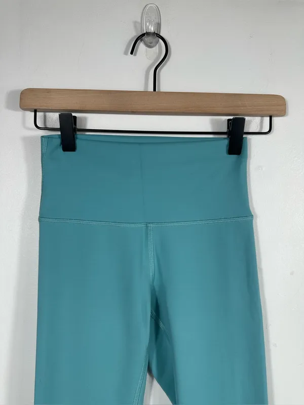Lululemon Wunder Train High-Rise Tight 25” Washed Blue Size 4‎ Leggings - Image 5