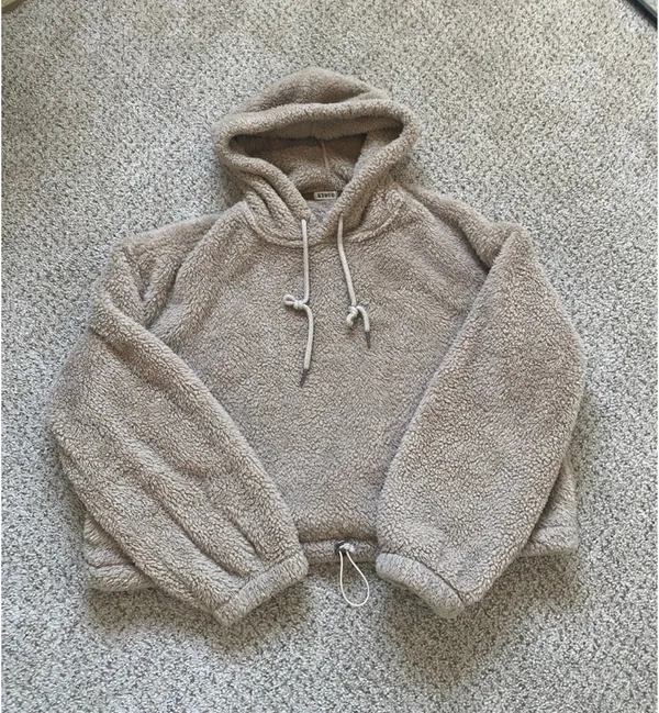 Boutique Crop cozy hoodie - Image 5