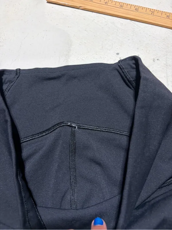 Lululemon train times crop Black leggings 8 - Image 6