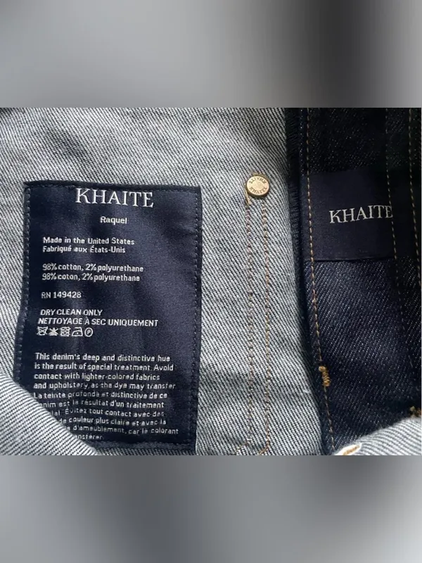 Khaite NEW Raquel Jeans flare size 27 - Image 10