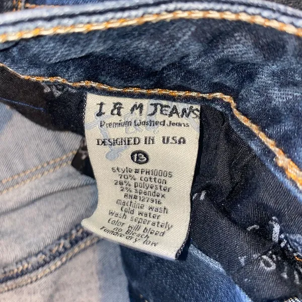 I&M Basic Denim Women's Jeans Size 13 - Image 3