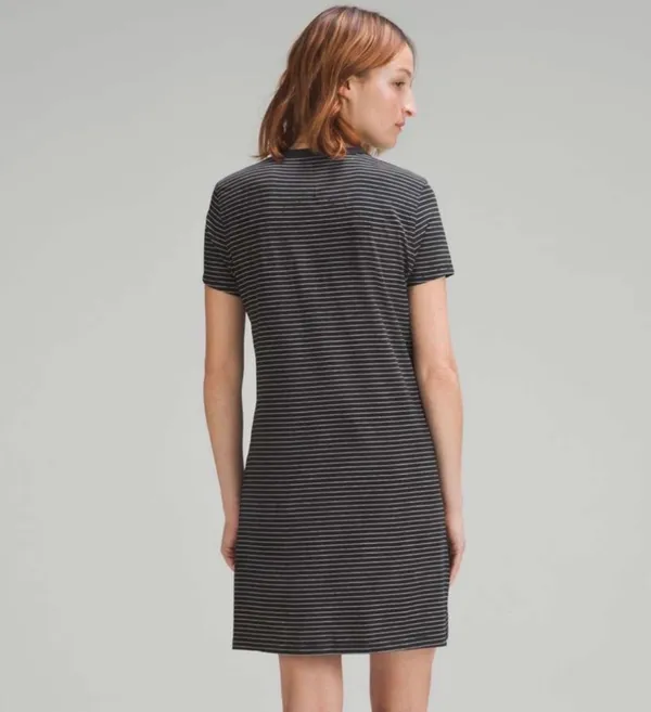 Lululemon Striped Black & White Dress  - Image 2