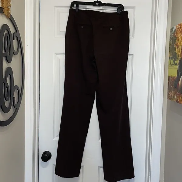 CAbi #724 Brown wide leg trouser pants - Image 4