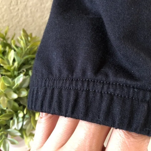 lightweight zip up jacket‎ Size LP Black - Image 8