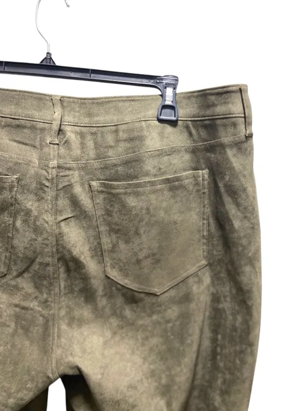 NYDJ Alina Faux Suede Pants Beige Size 18W NWT Neutral Minimalist Glam Fall Cute - Image 13