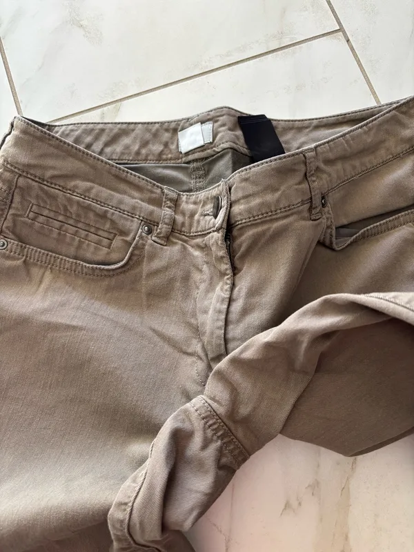 H&M Skinny Olive Jegging Pants - Image 5